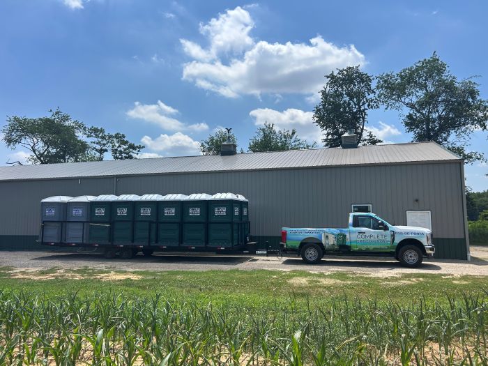 Complete Site Solutions portable restroom trailer service in Gloucester, NJ